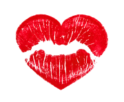 red heart kiss emoji